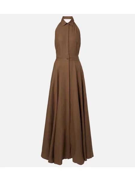Rochie maxi Ralph Lauren Collection de in maro