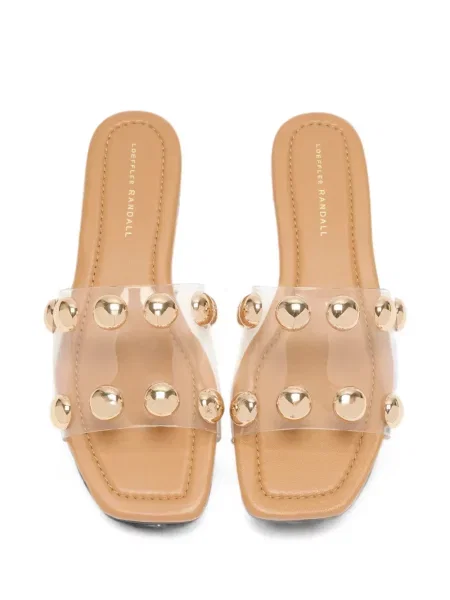 Sandale Loeffler Randall fără toc alb