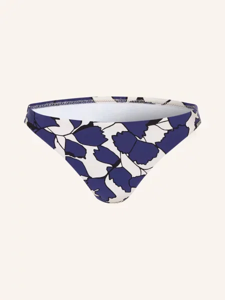 Maryan Mehlhorn Dół Od Bikini Basic Blue Leaves blau czarny