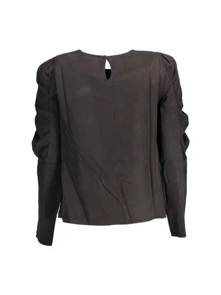 Koszula Desigual z lyocellu czarna