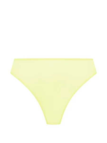 Chiloți tanga Maison Close galben