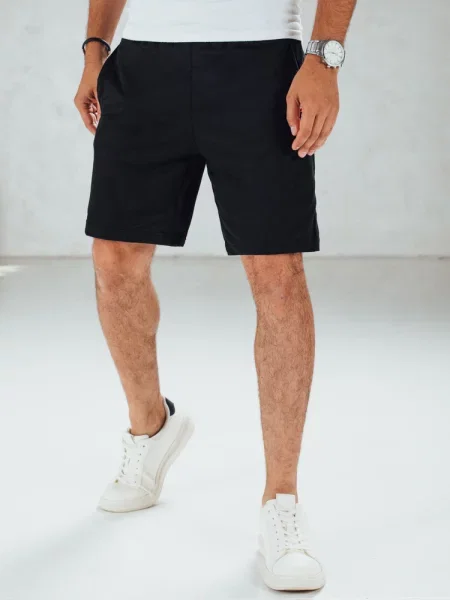 Pantaloni scurți Dstreet din jerseu negru