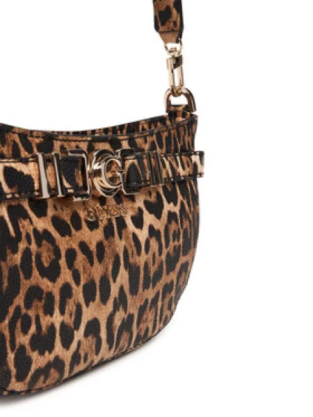 GUESS Torba preko ramena Cirene / svijetlosmeđa / tamno smeđa