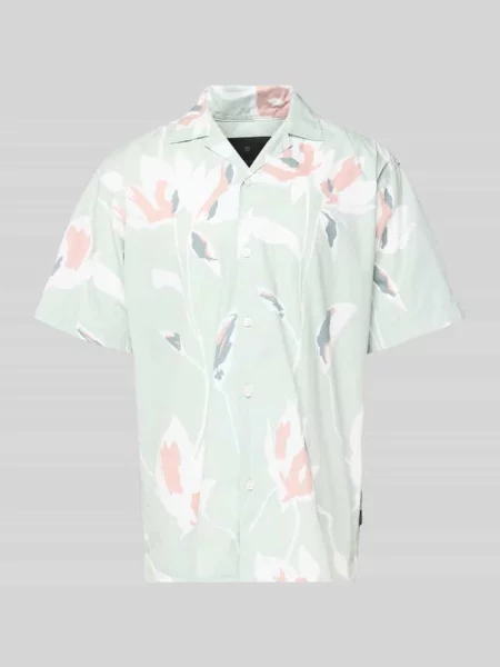 Koszula casualowa o kroju regular fit z kołnierzykiem typu resort model ‘PALERMO’ Jack & Jones Premium