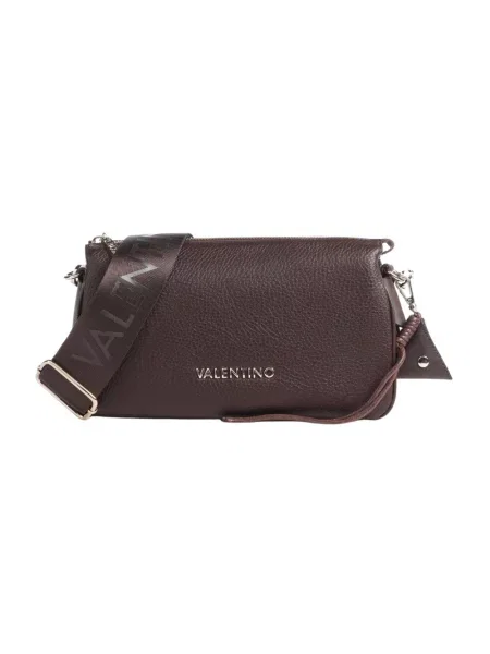 Valentino Bags torebka crossbody z imitacji skóry MAURY brązowa