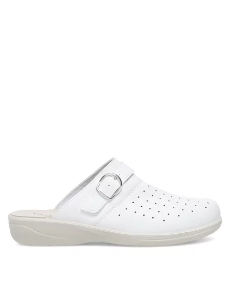 Шлепанцы Clara Barson белые