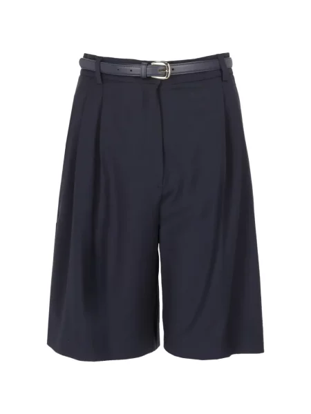 Pantaloni scurți Max Mara albastru