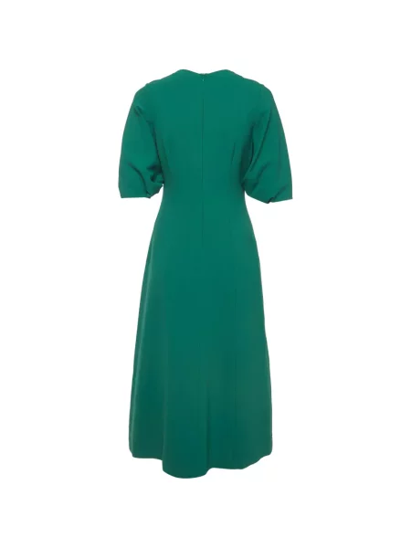 Scurt rochie midi Joseph din crep verde