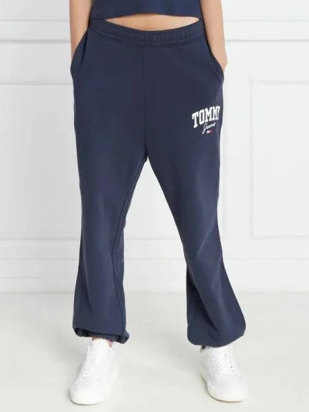 Tommy Jeans Jogger nadrág | flare fit kék