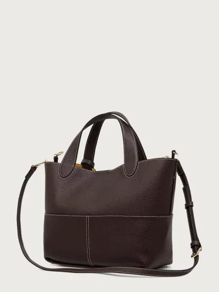 Кожаная сумка шоппер Furla