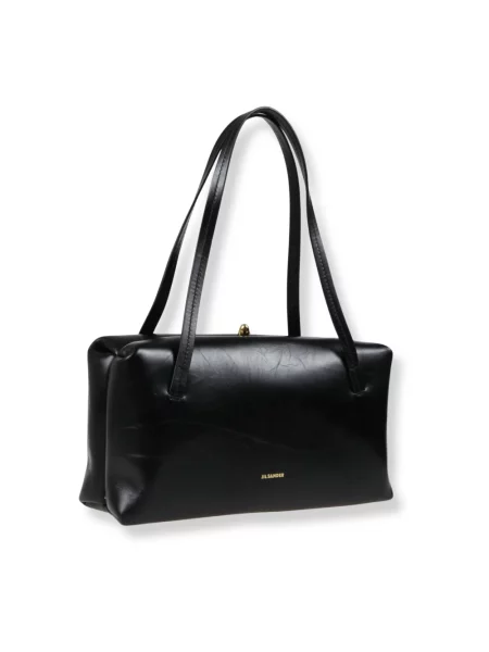Torebka Jil Sander skórzana czarna