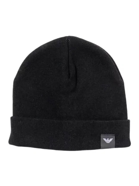 Czapka Emporio Armani czarna