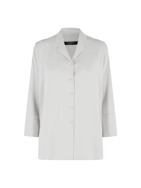 Koszula Seventy ocieplana szara