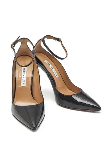 Pantofi cu toc Aquazzura din piele negru