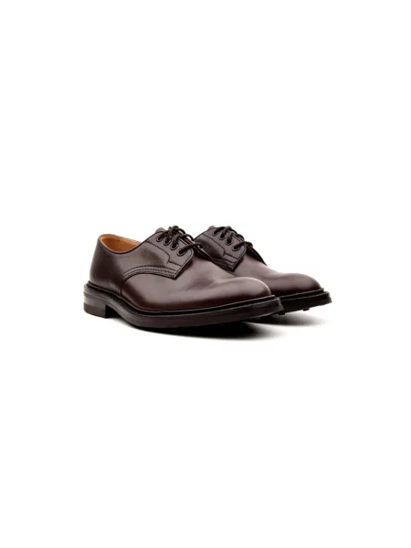 Derby Tricker's skórzany brązowy