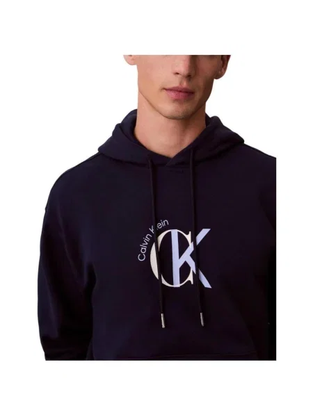Geacă de blugi Calvin Klein Jeans albastru