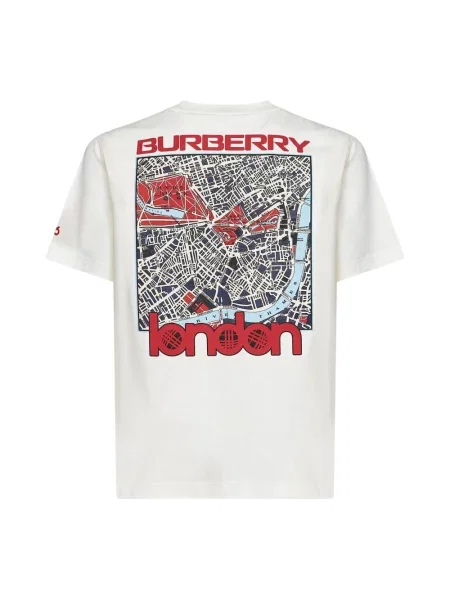 Koszulka Burberry biała