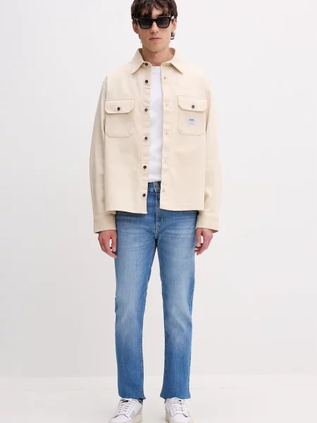 HUGO Blue джинси slim fit Ash сині