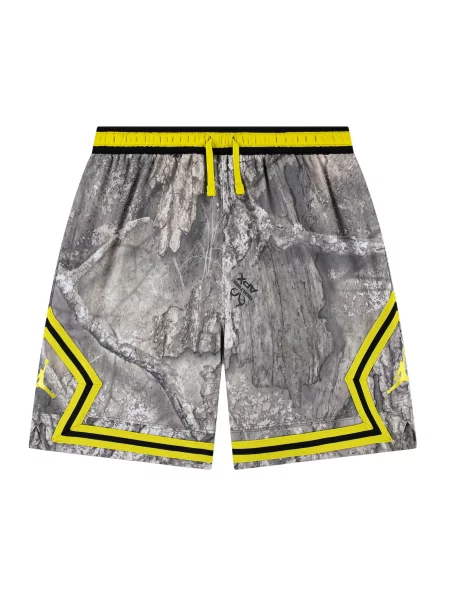 Jordan Παντελόνι MVP REALTREE DMND κίτρινο λεμονιού / γκρι / μαύρο λευκό