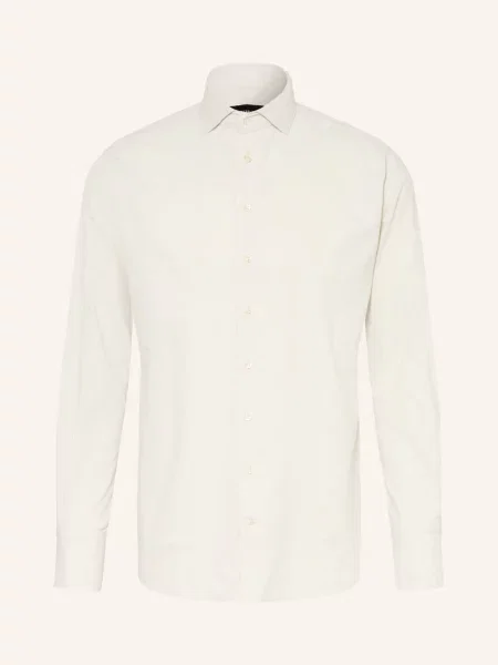 Dressler Kordová Košile Neapex Slim Fit krémová