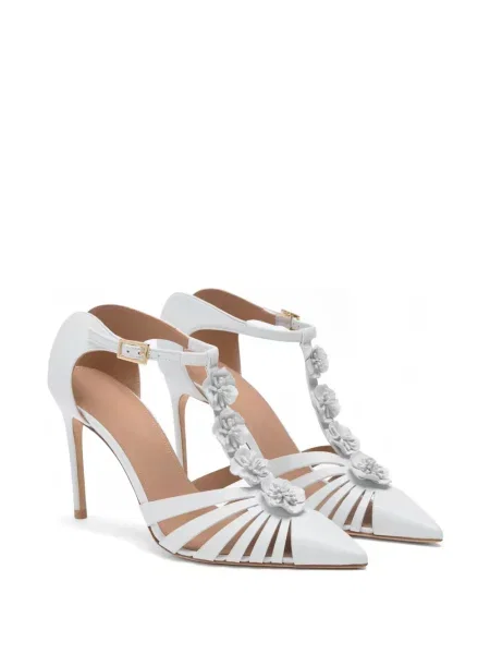 Gėlėtos sandalai Malone Souliers balta