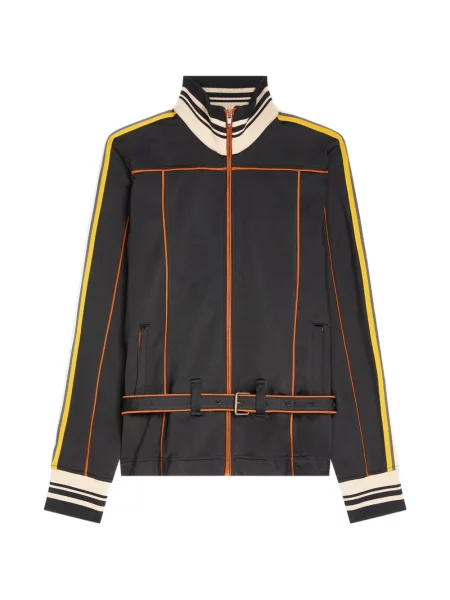 Geacă Dries Van Noten din jerseu alergare negru