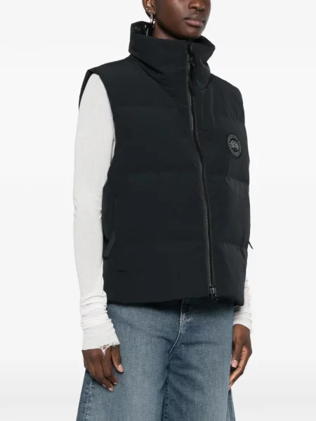 Matlasat vestă Canada Goose negru
