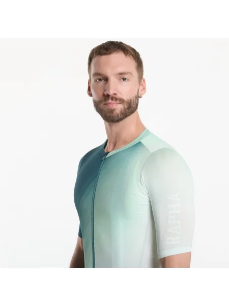 Свитер Rapha из джерси для спортзала зеленый