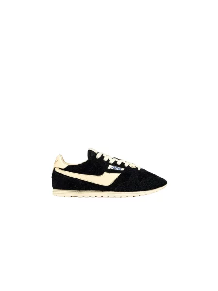 Sneakersy Autry zamszowe czarne