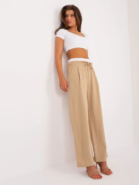 Pantaloni Fashionhunters maro