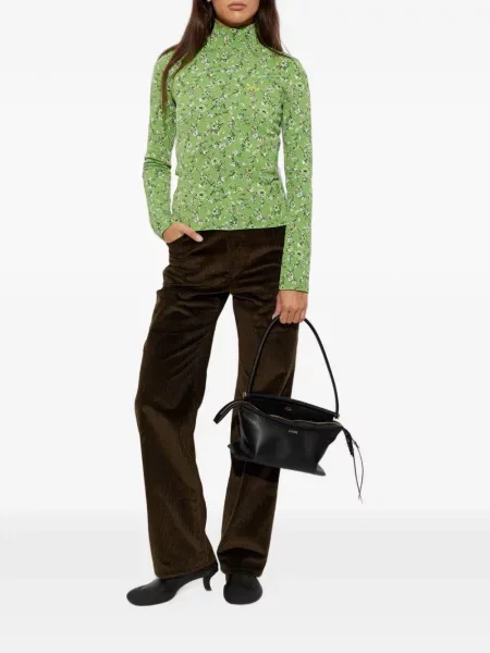 Pantaloni Loewe de catifea cord maro