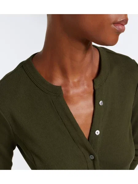 Cardigan Veronica Beard tricotate verde