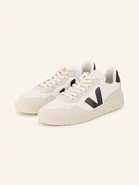 Veja Obuwie Mężczyzna 46 EU Skóra Sneakers biały