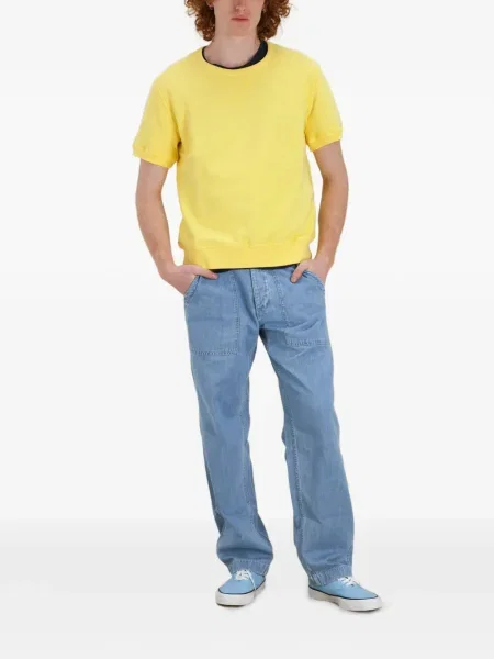 Tricou Fortela scurt galben