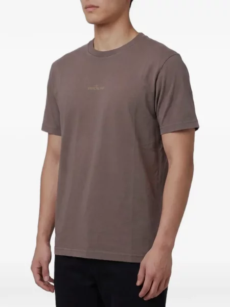 Tricou Stone Island cu imagine maro