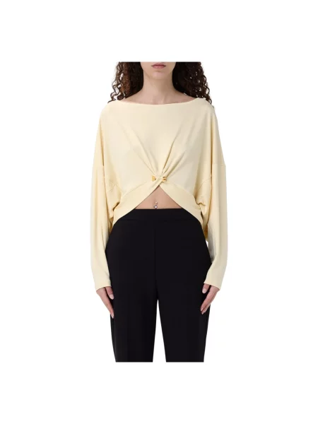 Top Elisabetta Franchi żółty