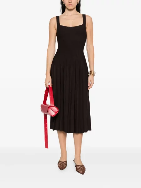 Rochie midi Staud maro