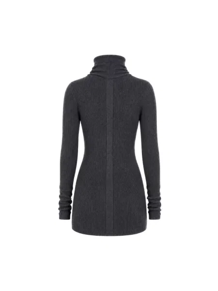 Sweter Rick Owens wełniany szary