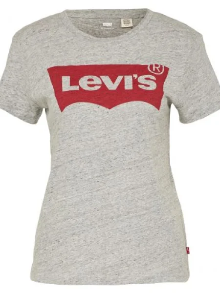 LEVI'S ® Tričko The Perfect melírovaná / červená sivá