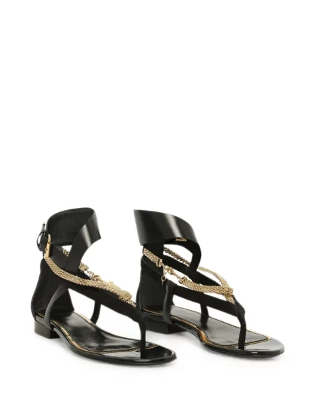 Colier Lanvin cu cataramă negru