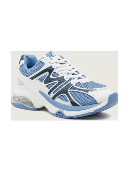 Michael Kors Sneakers KIT TRAINER EXTREME cu adaos de piele albastru