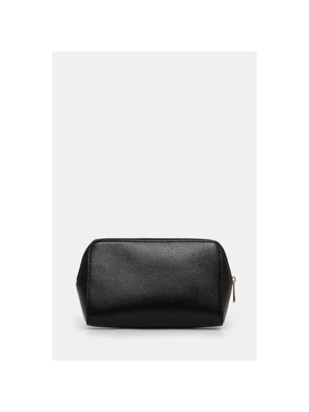 Kosmetyczka Furla skórzana czarna