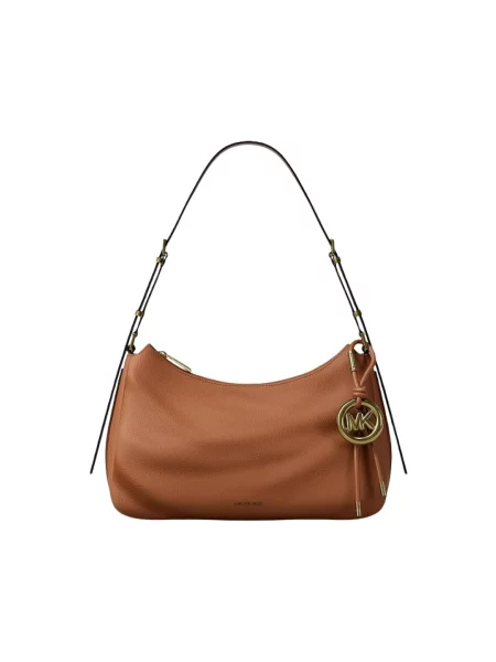 MICHAEL Michael Kors torebka skórzana brązowa