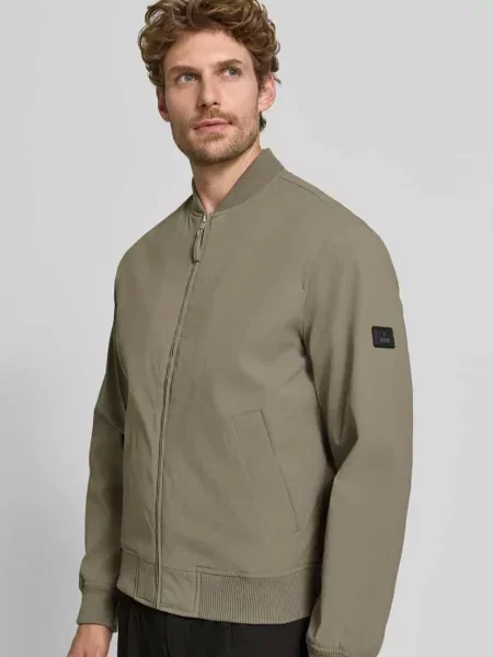 Bomberka z zamkiem błyskawicznym i wpuszczanymi Jack & Jones Premium
