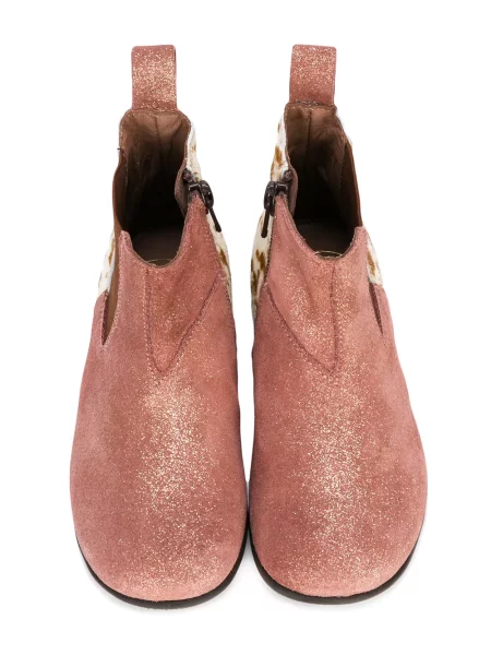 Buty do kostki dziecięce Pèpè brązowe
