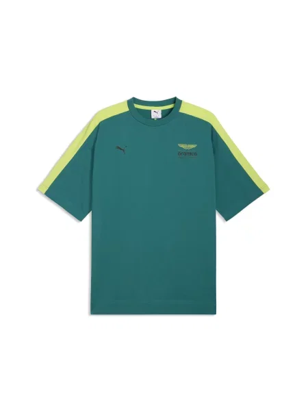 Koszulka PUMA x ASTON MARTIN ARAMCO TEAM T7 Akcesoria S zielony
