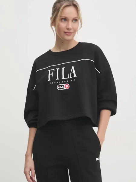 Mikina Fila Lewistown s potiskem černá