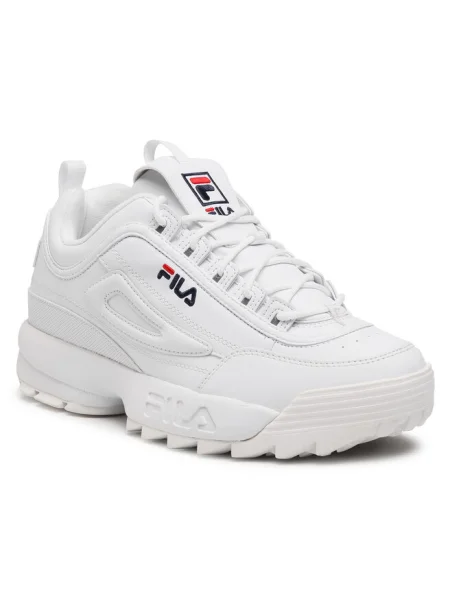 Sneakerși Fila Disruptor alb