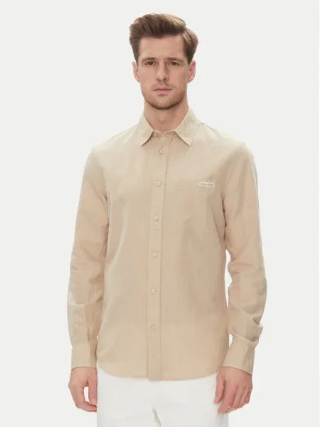 Calvin Klein Jeans Cămașă bej