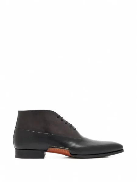 Ghete desert Magnanni din piele negru